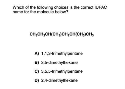 ochem question